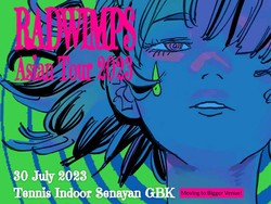 Konser Radwimps Pindah ke Venue yang Lebih Besar!
