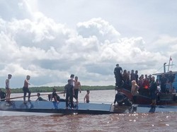 Kapal Terbalik di Perairan Indragiri Hilir, Total 12 Orang Tewas
