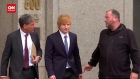 VIDEO: Ed Sheeran Hadiri Sidang Sengketa Lagu Thinking Out Loud
