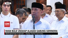 VIDEO: Alasan Iwan Bule Gabung ke Gerindra Ganti Posisi Sandiaga Uno