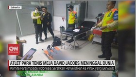 VIDEO: Atlet Para Tenis Meja David Jacobs Meninggal Dunia