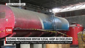 VIDEO: Gudang Penimbunan Minyak Ilegal AKBP AH Digeledah