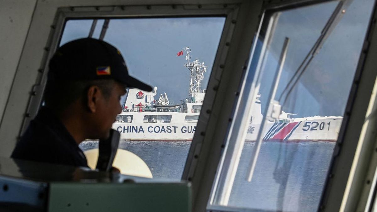China vs Filipina Adu Jotos di Laut China Selatan, AS Beri Peringatan