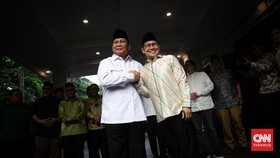 Prabowo: Terima Kasih PKB Telah Bergabung tapi Jangan Pergi Lagi