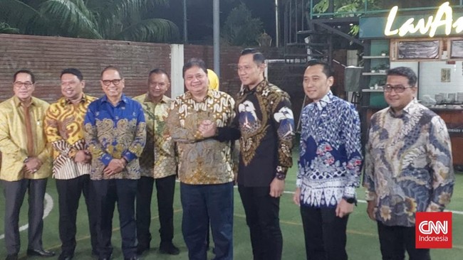 Airlangga Hartarto menyebut Partai Golkar dan Partai Demokrat sepakat pemenang pemilu tidak menganut "The Winner Takes It All".