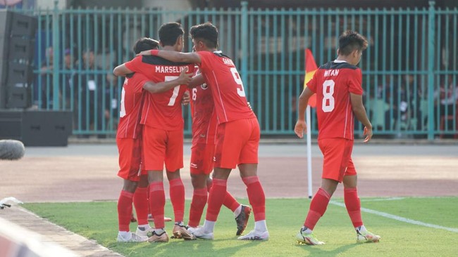 Timnas Indonesia U-22 akan menghadapi Myanmar pada laga kedua grup B SEA Games 2023. Berikut susunan pemain Indonesia vs Myanmar di SEA Games.