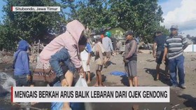 VIDEO: Mengais Berkah Arus Balik Lebaran dari Ojek Gendong