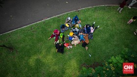 FOTO: Menghabiskan Libur Lebaran dan Sekolah di Tebet Eco Park