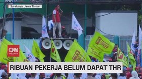 VIDEO: Ribuan Pekerja Belum Dapat THR