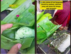Ziarah ke Makam, Orang Ini Salah Bawa Tape Ketan yang Dikira Bunga Taburan