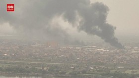 VIDEO: Sudan Berlakukan Gencatan Senjata, Asap Membumbung di Khartoum