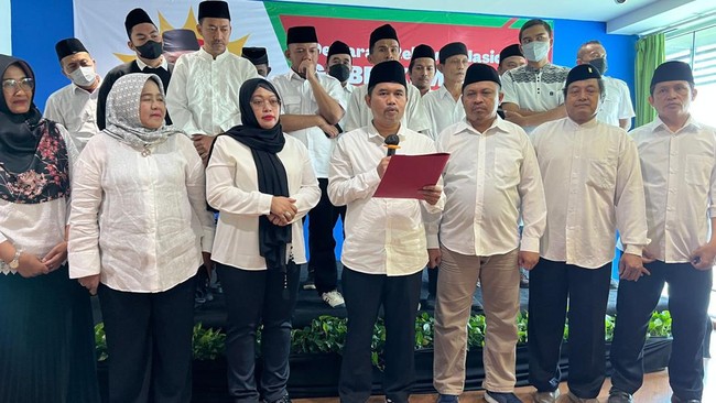 Peringatan ini usai sejumlah elemen masyarakat yang mengatasnamakan aktivis Muhammadiyah membentuk kelompok relawan 'GP Berkemajuan'  dukung Ganjar capres 2024.