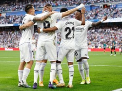 Real Madrid Jaga Asa Juara LaLiga Seusai Bungkam Almeria 4-2