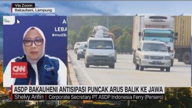VIDEO: ASDP Bakauheni Antisipasi Puncak Arus Balik ke Jawa