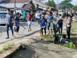 Kronologi Warga 2 Desa di Sarolangun Bentrok Akibat Pacu Perahu
