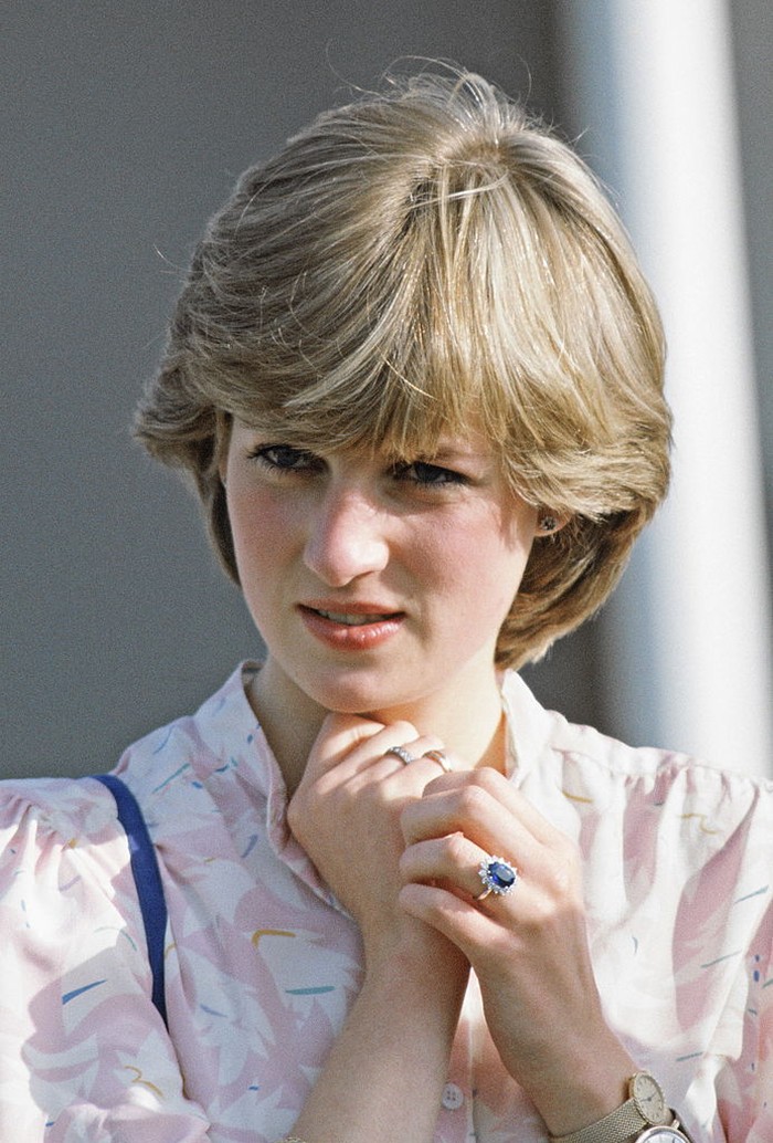 WINDSOR, UNITED KINGDOM - JULY 26:  Lady Diana Spencer, Before Becoming Princess Diana, At Guards Polo Club In Windsor. She Is Wearing A New Watch (as Well As Her Old Watch) And Gold Bracelet Which Were Birthday Gifts From Prince Charles.  (Photo by Tim Graham Photo Library via Getty Images)