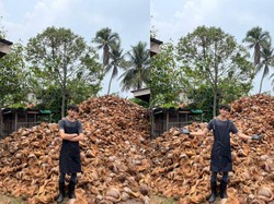 Bikin Nyesek! Sudah Siapkan 100 Kg Santan Pesanan Pelanggan Ternyata Basi