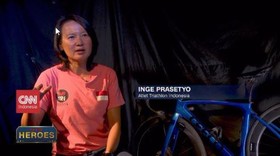 VIDEO: Inge Prasetyo, Wanita Tangguh dari Arena Triathlon