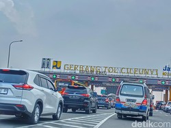 Kondisi Terkini di Pintu Tol Cileunyi Bandung pada H+8 Lebaran