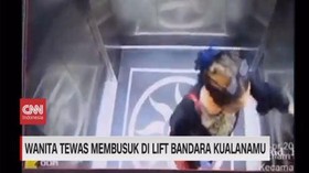 VIDEO: Wanita Tewas Membusuk di Lift Bandara Kualanamu