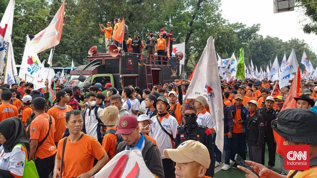 Buruh Bakal Demo Besar di Istana Besok, Tolak Nilai UMP Jakarta 2026