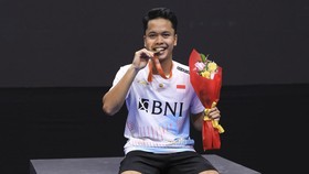 FOTO: Anthony Ginting Sang Juara Asia