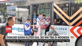 VIDEO: Evakuasi Sudian Kloter Dua, 363 WNI Tiba di Indonesia