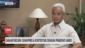 VIDEO: Ganjar Bicara Cawapres & Kontestasi dengan Prabowo Anies