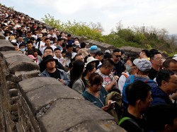 Hari Buruh di China, Warganya Sibuk Liburan