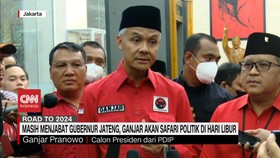 VIDEO: Menjabat Gubernur Jateng, Ganjar Safari Politik di Hari Libur