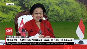 VIDEO: Megawati Kantongi 10 Nama Cawapres untuk Ganjar