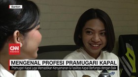 VIDEO: Mengenal Profesi Pramugari Kapal