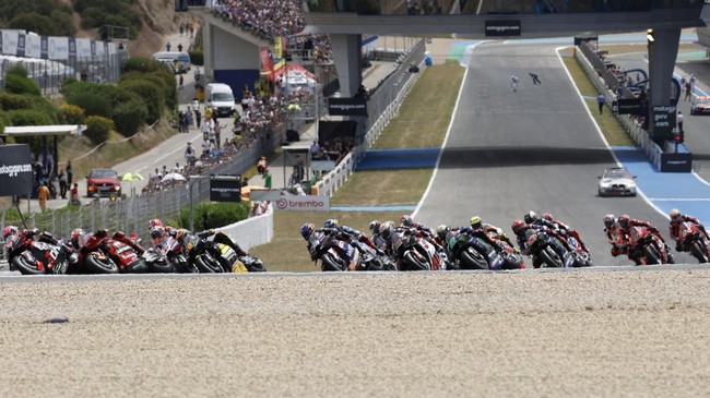 Pengejaran poin MotoGP 2024 akan berlanjut dalam sesi Sprint Race MotoGP Spanyol 2024 di Sirkuit Jerez, Sabtu (27/4) malam.