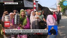 VIDEO: Pawai Rantangan Meriahkan Lebaran Kukusan