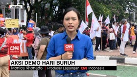 VIDEO: Peringati May Day, Buruh Turun ke Jalan