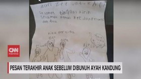 VIDEO: Pesan Terakhir Anak Sebelum Dibunuh Ayah Kandung