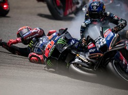 Apesnya Nasib Miguel Oliveira: Dulu Ditubruk Marquez, Kini Disenggol Quartararo