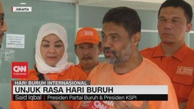VIDEO: Said Iqbal Sampaikan Tuntutan Buruh di Mayday 2023