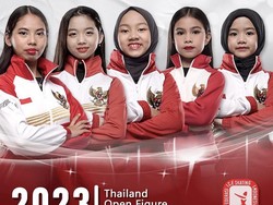 Putri Penulis Ippho Santosa Ambil Bagian di Thailand Open Figure Skating Trophy