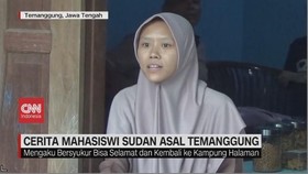 VIDEO: Cerita Mahasiswi Sudan Asal Temanggung