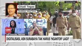 VIDEO: Digitalisasi, ASN Surabaya Tak Harus 'Ngantor' Lagi?