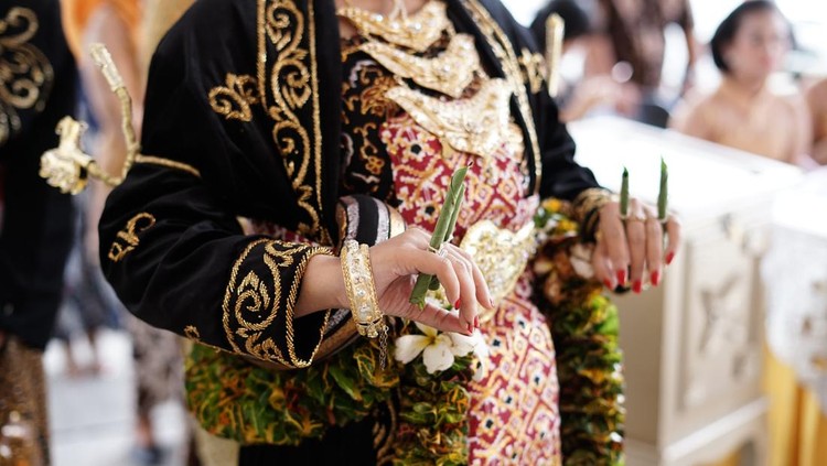 Ilustrasi pernikahan Jawa