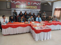 Polisi Gagalkan Peredaran 5 Kg Sabu di Kalteng, 4 Orang Pelaku Ditangkap