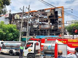 Kebakaran Lebih dari 12 Jam, Kerusakan Malang Plaza Nyaris 100%