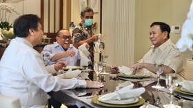 Prabowo Kembali Bertemu Airlangga Hartarto dan Aburizal Bakrie