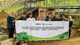 Agree Telkom Bantu Budi Daya Petani Serai Wangi Lewat Teknologi IoT
