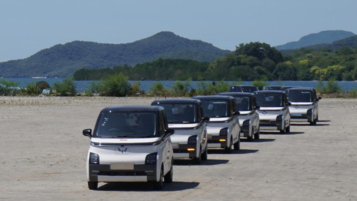 Wuling Sudah Produksi 40 Ribu Mobil Listrik di Indonesia