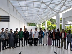 10 Mahasiswa Korban Perang Sudan Tiba di Lombok