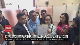VIDEO: Keluarga Korban Jatuh Di Lift Bandara Kualanamu Lapor Bareskrim