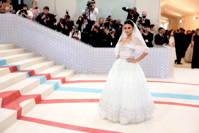 NEW YORK, NEW YORK - MAY 01: Penélope Cruz attends The 2023 Met Gala Celebrating "</div